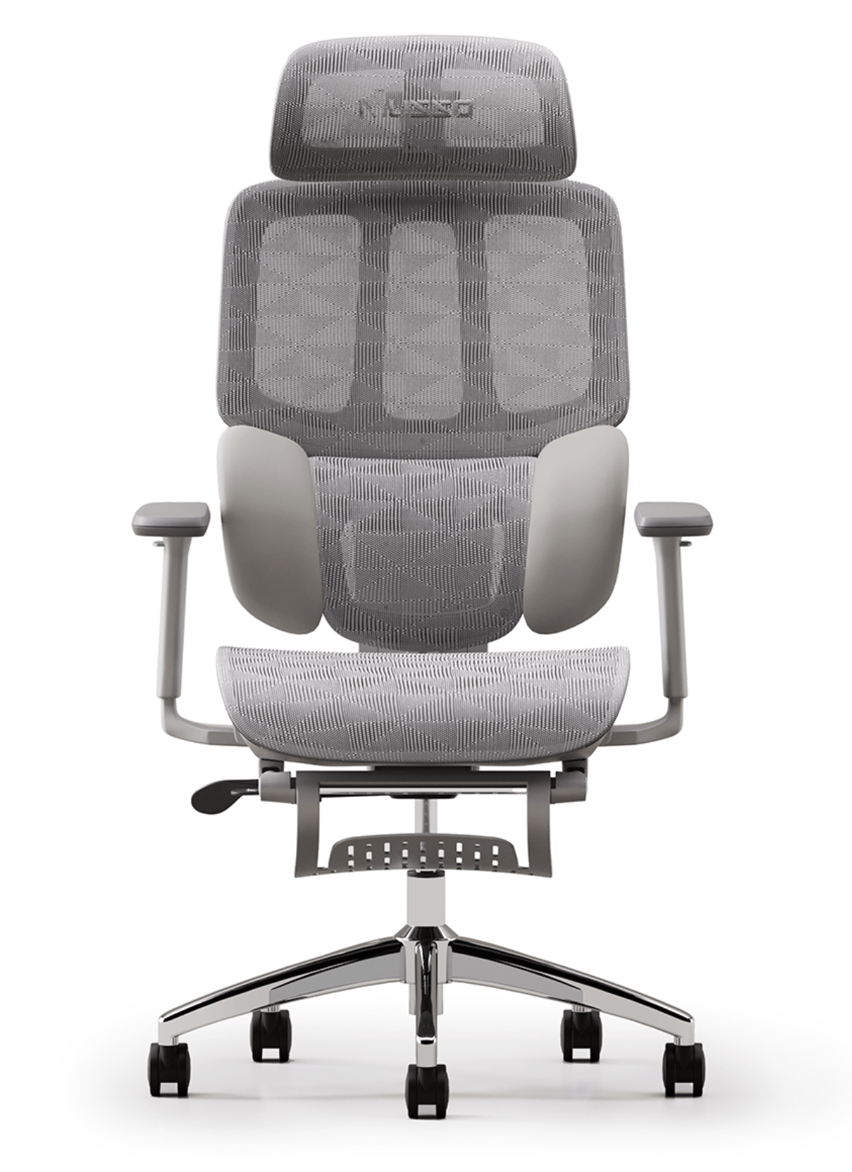 MUSSO H80 Classic Ergo Chairs Adjustable Headrest Ergonomic Mesh Offic