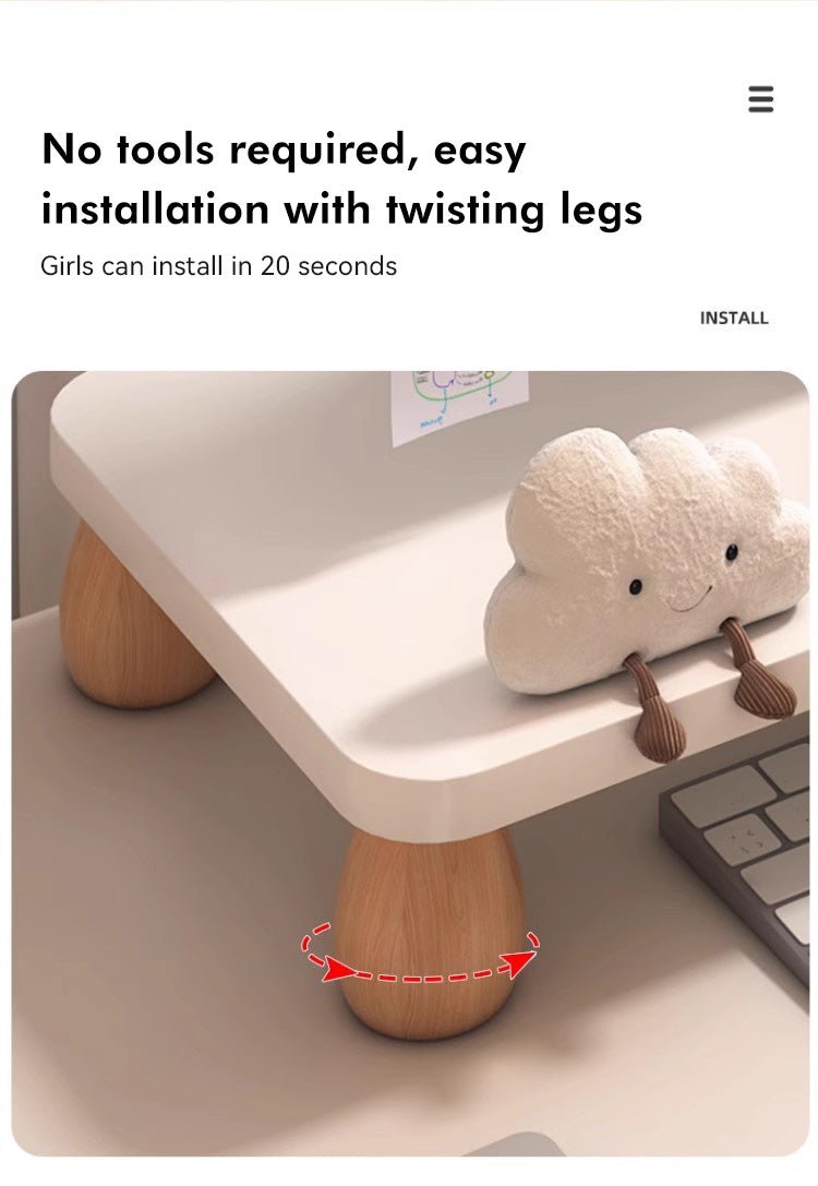 Musso Computer Desk Height Increase