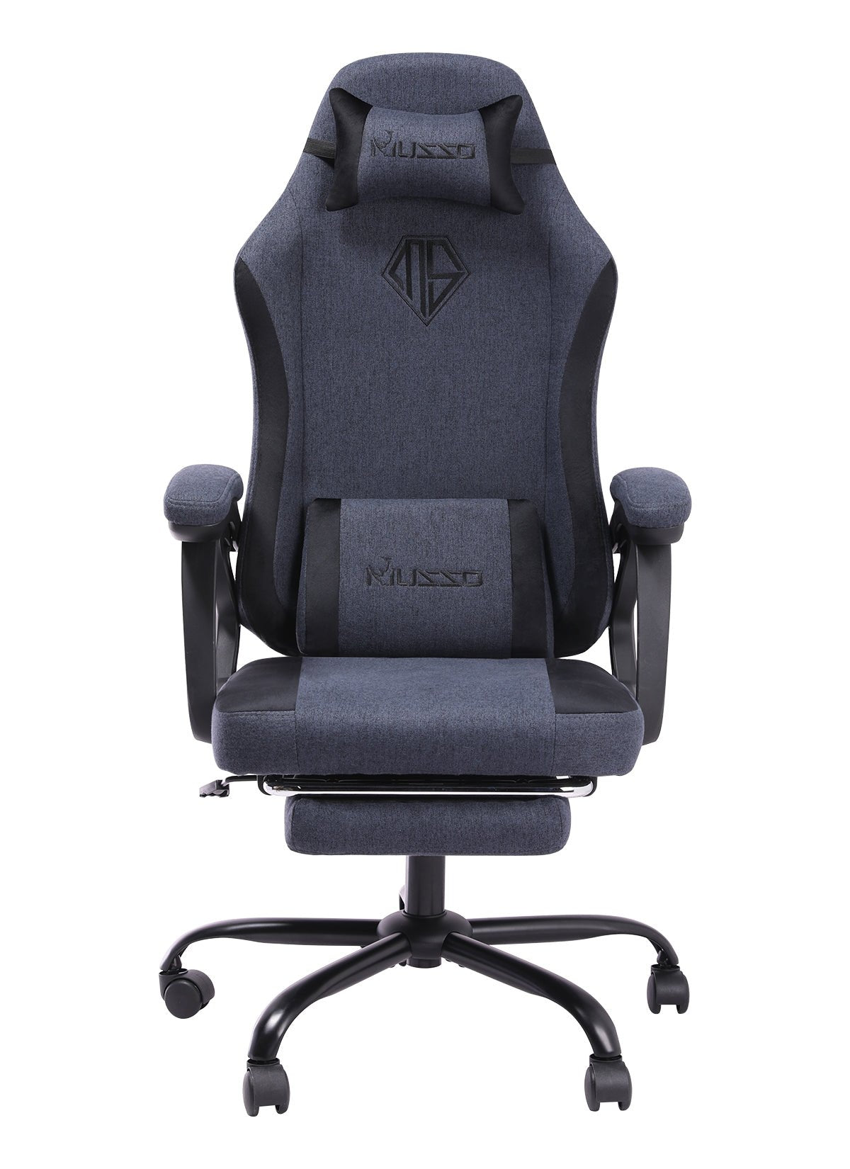 MUSSO Aeolus Series Fabric Computer Gaming Chair Navigator Na May Footrest 109B-F L SIZE