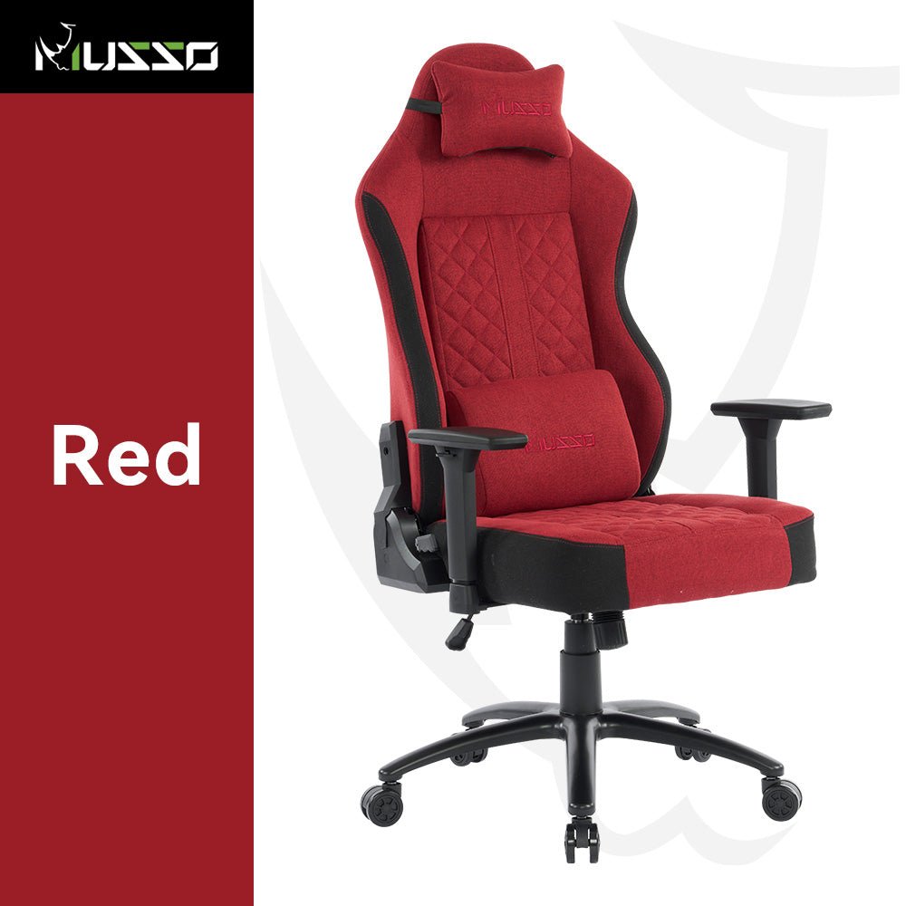 MUSSO Aeolus Series Fabric Computer Gaming Chair 199P XL SIZE 3D Armrest and Fabric
