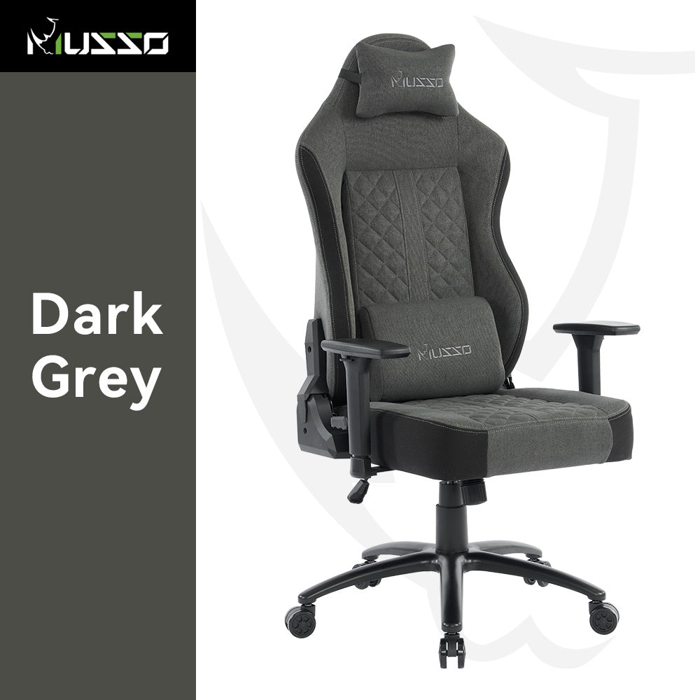 MUSSO Aeolus Series Fabric Computer Gaming Chair 199P XL SIZE 3D Armrest and Fabric