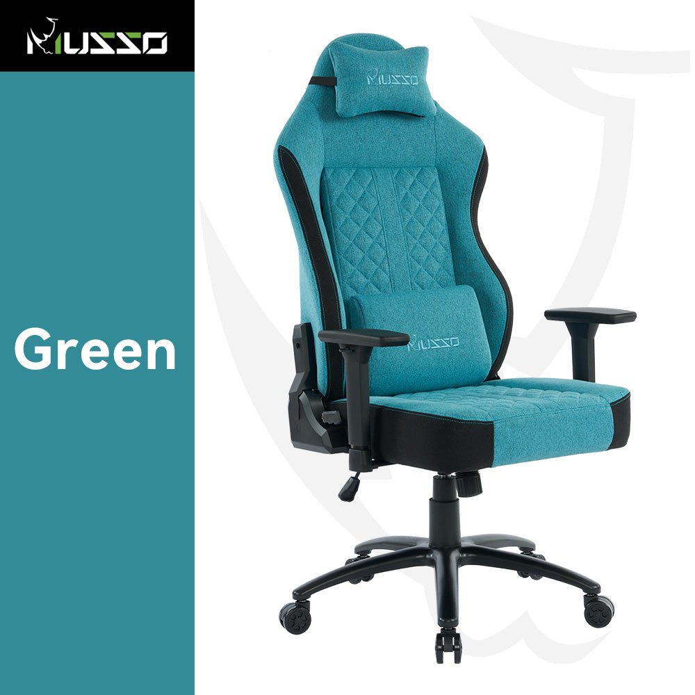 MUSSO Aeolus Series Fabric Computer Gaming Chair 199P XL SIZE 3D Armrest and Fabric