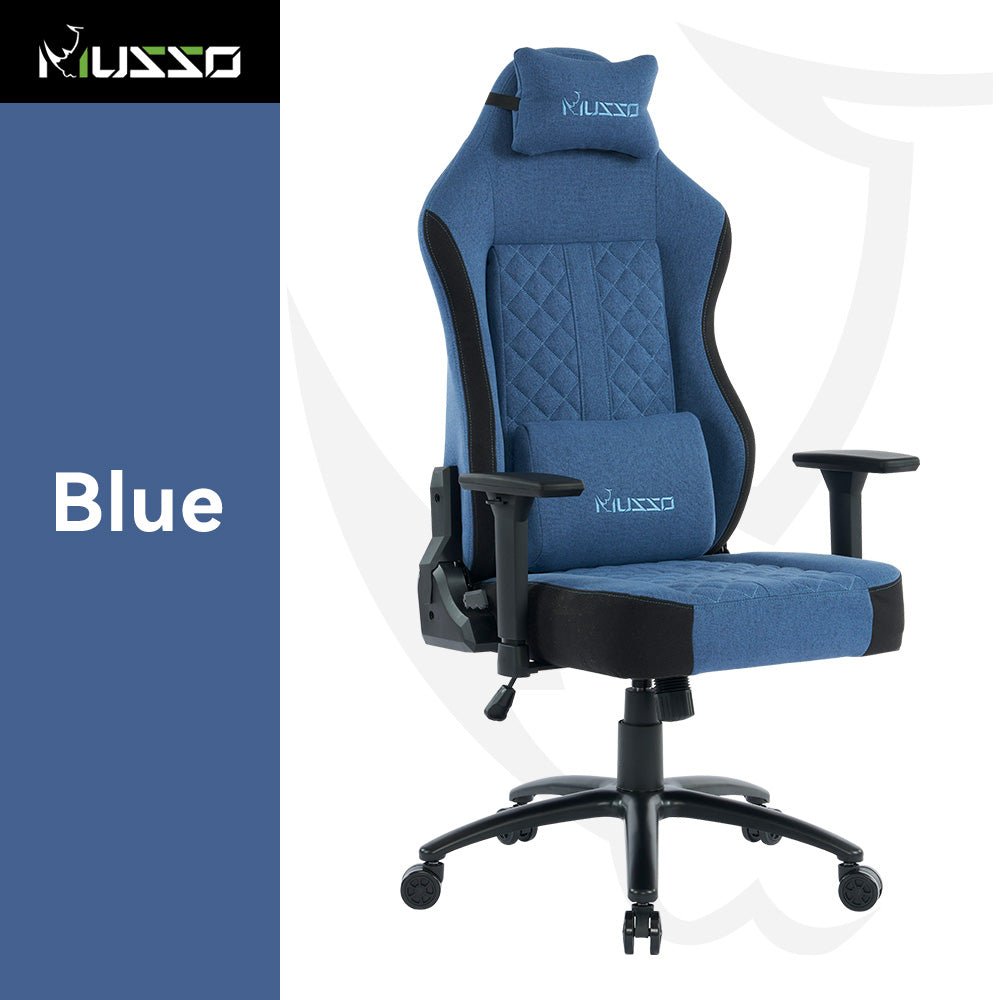 MUSSO Aeolus Series Fabric Computer Gaming Chair 199P XL SIZE 3D Armrest and Fabric