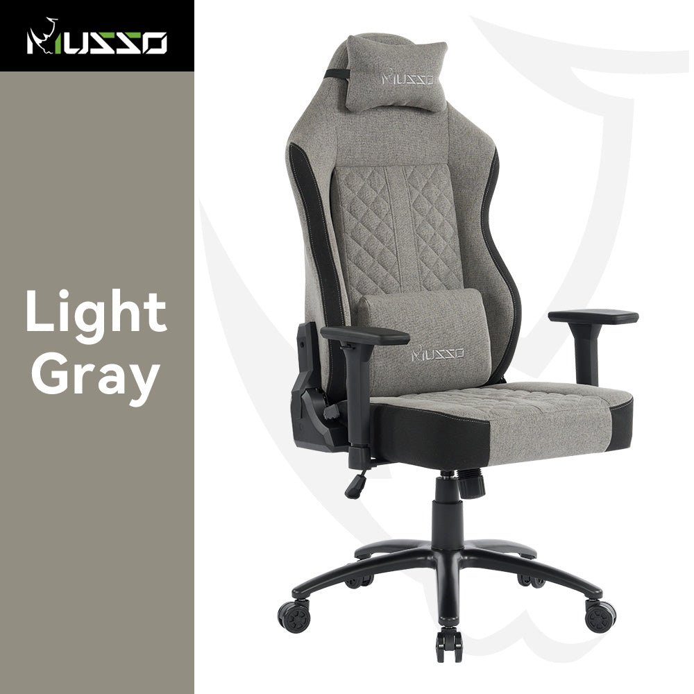 MUSSO Aeolus Series Fabric Computer Gaming Chair 199P XL SIZE 3D Armrest and Fabric