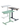 MUSSO D5 Ergonomic Double-Sided Rotating Desk - Adjustable Pneumatic Lift Mobile Laptop Table