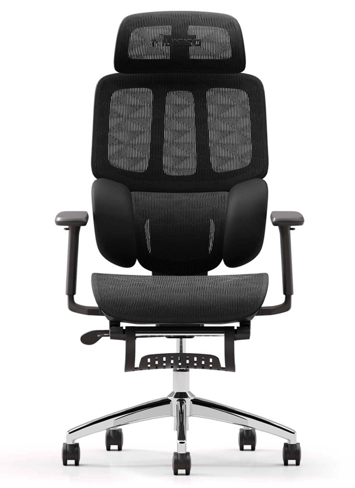 MUSSO H80 Classic Ergo Chairs Adjustable Headrest Ergonomic Mesh Office Chair XL SIZE