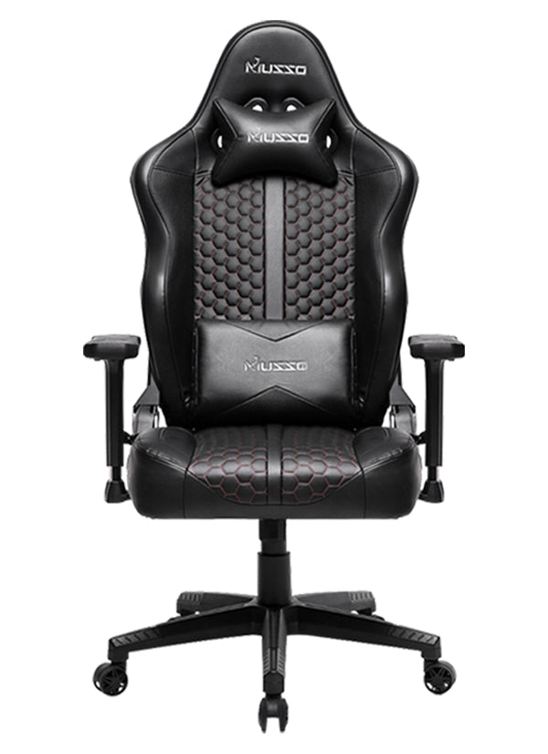 MUSSO Retro Series Classic Style carbon fiber-textile Computer Gaming Chair Knight 249B XL SIZE